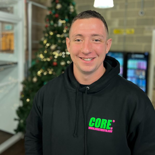Kieran, team member at CORE The Gym